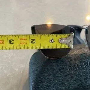 Balenciaga The “everyday” all black rimless Cat Eye sunglasses with box & cloth Balenciaga | Accessories | Balenciaga The Everyday All Black  main image 2